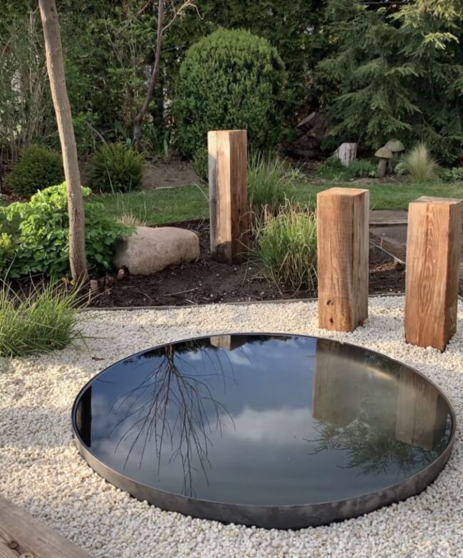 Zen-Inspired Reflective Pool