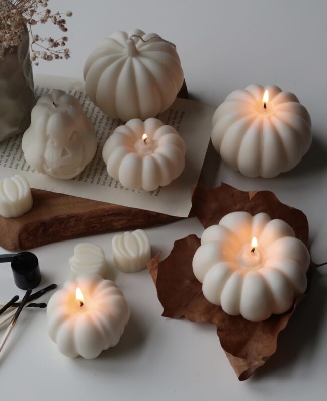 Candlelit Pumpkin Corner