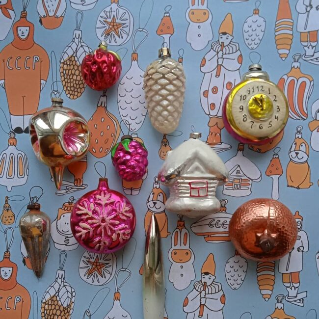 Soviet-Era Holiday Ornaments for a Nostalgic Touch