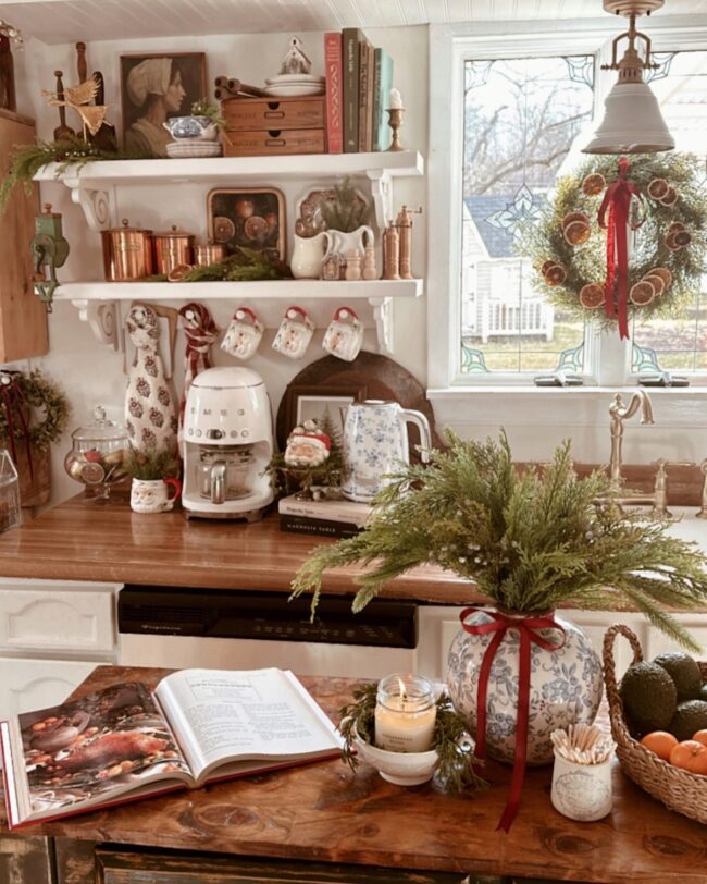 Farmhouse Christmas Decor Tips on a Budget