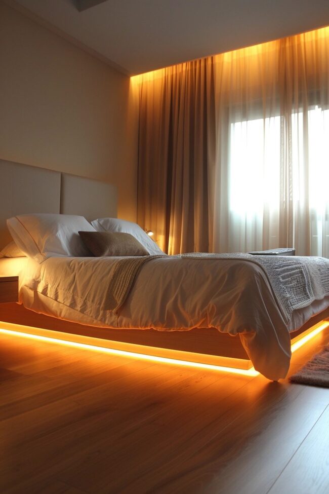 Illuminate Your Space with Under-Bed Lighting