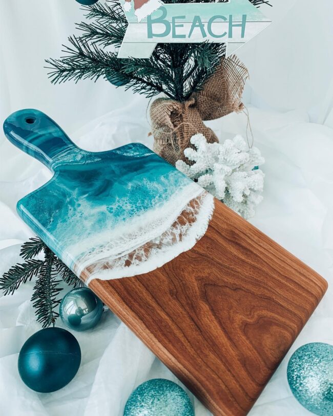 Coastal Charm Serving Board