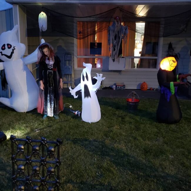 Spooky Yard Halloween Display