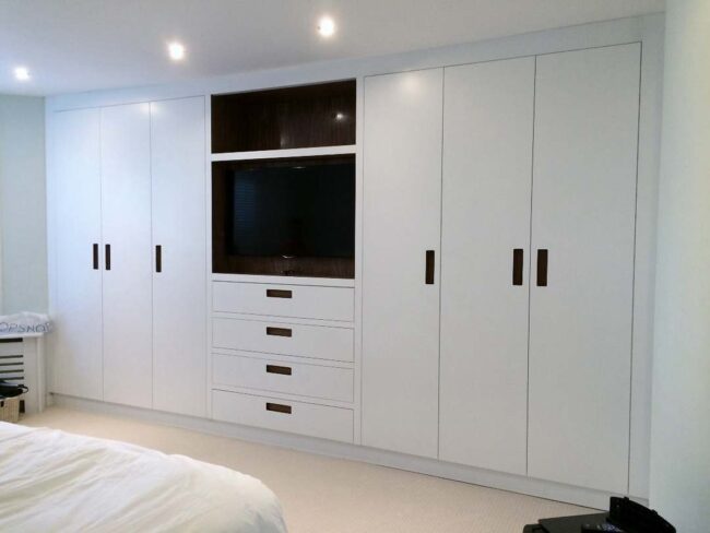 Built-In Wardrobe with TV Feature