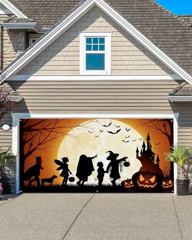 Trick-or-Treat Silhouette Accents