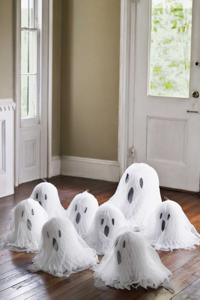 Miniature Ghosts at the Entryway