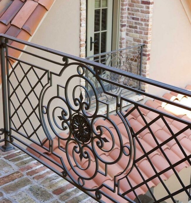 Ornate Artistic Metal Railing