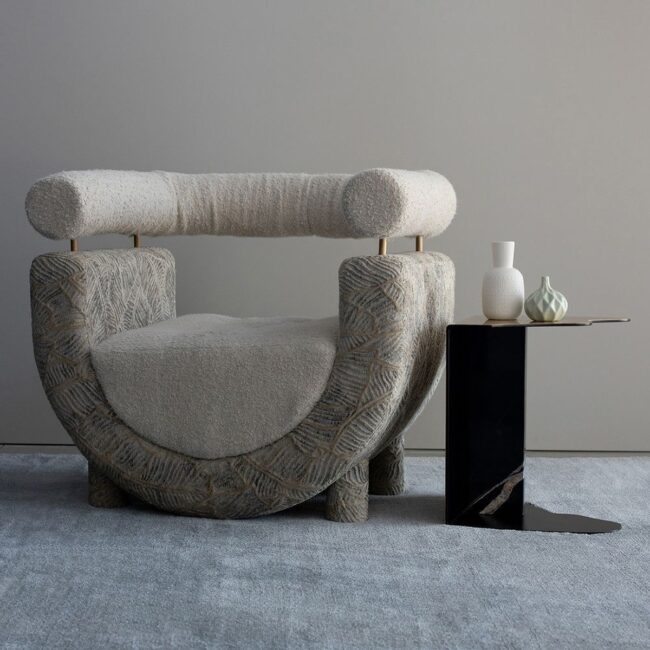 Sculptural Elegance Meets Texture