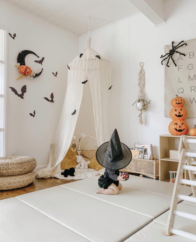 Whimsical Baby Corner for Halloween