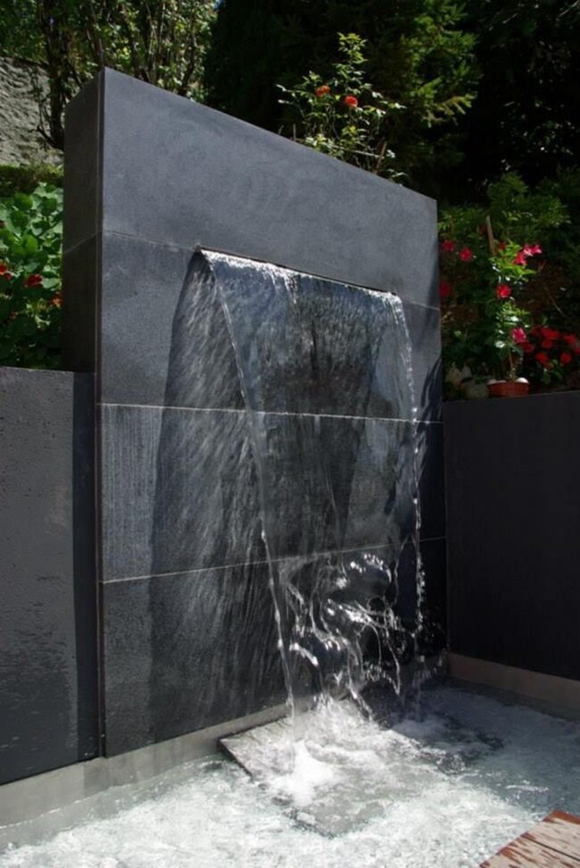 Modern Monolithic Fountain