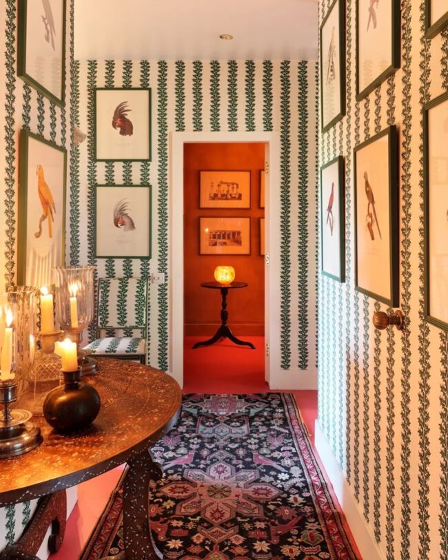 Bohemian Hallway Charm