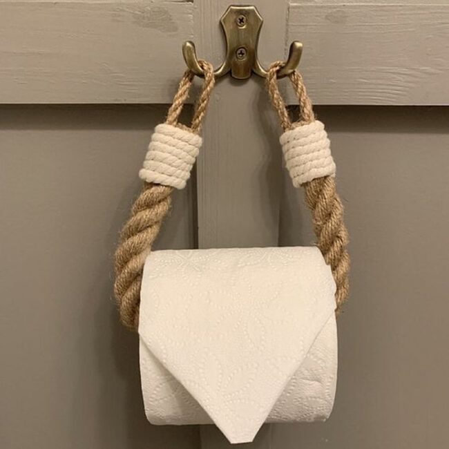 Nautical Rope Hanging Storage