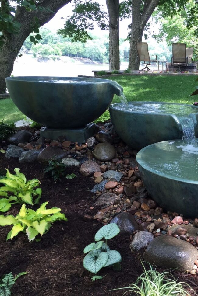 Cascading Bowls Water Feature