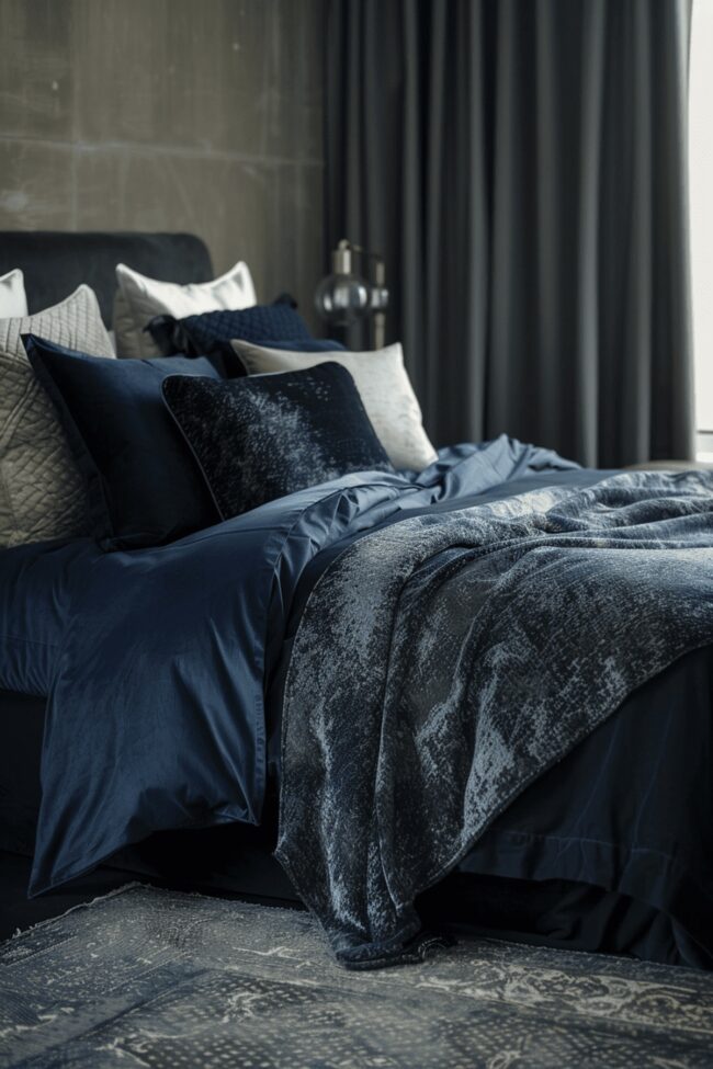 Opulent Multi-Layered Bed Linens