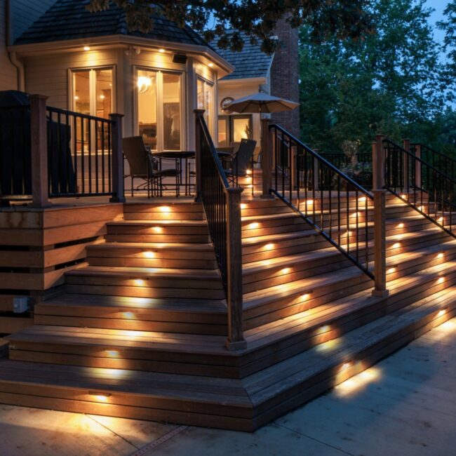 Illuminated Pathway to Elegance