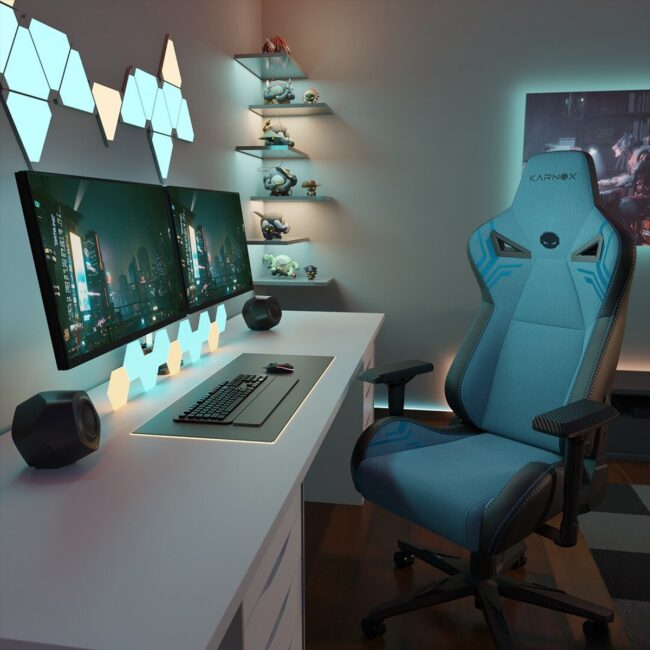 Cool Comfort in Cyan