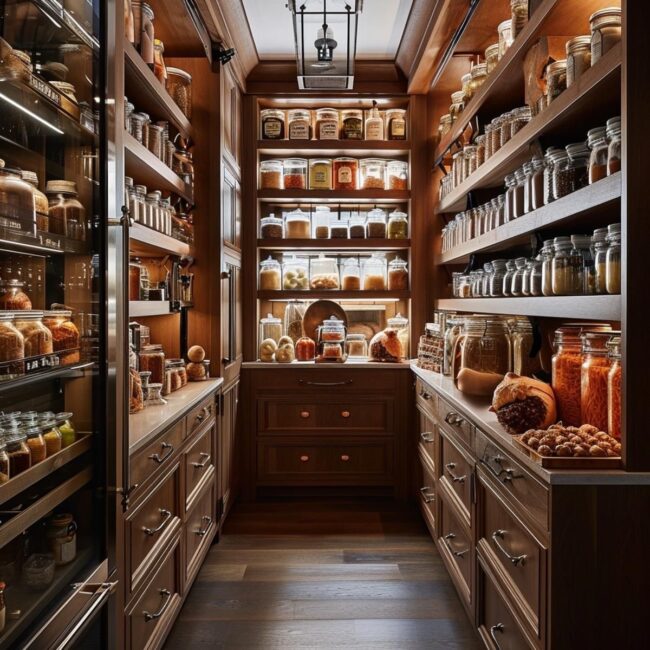 Cozy and Inviting Pantry Design