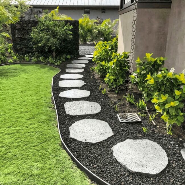 Gentle Curves Along the Garden Path