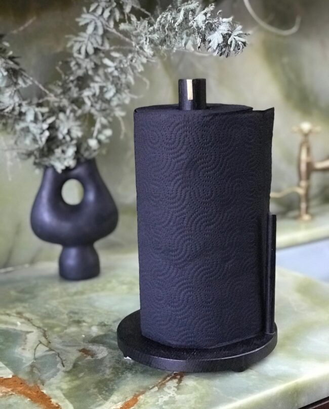 Elegant Black Holder