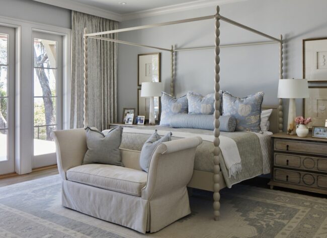 Elegant Coastal Master Bedroom