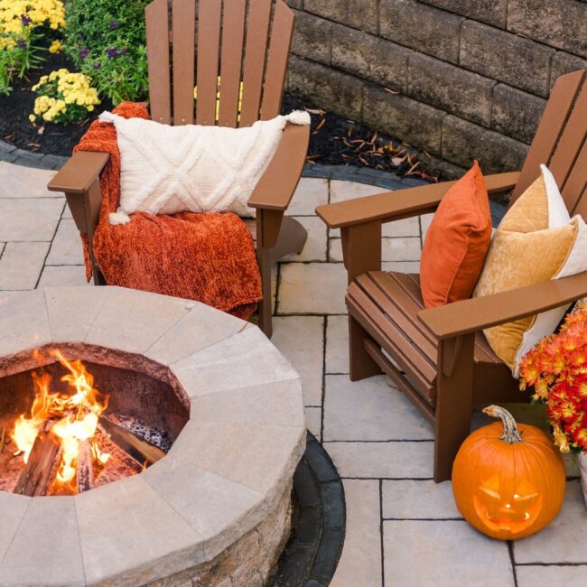 Autumn Fire Pit Corner Vibes