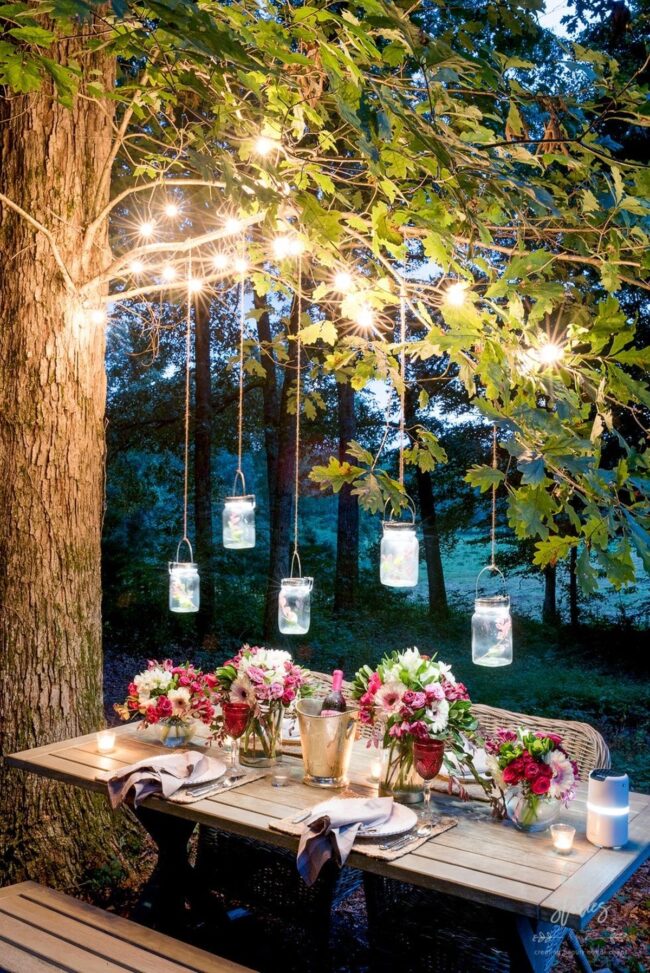 Starlight Encased in Mason Jars