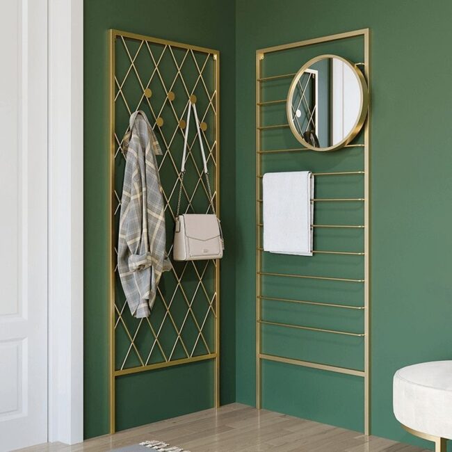 Green and Gold: Striking Design Fusion