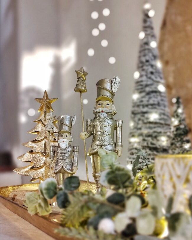 A Classic Nutcracker Display for a Timeless Look