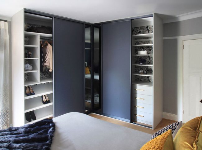 Versatile Corner Wardrobe Design