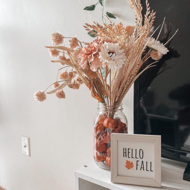 Hello Fall Accent Decor