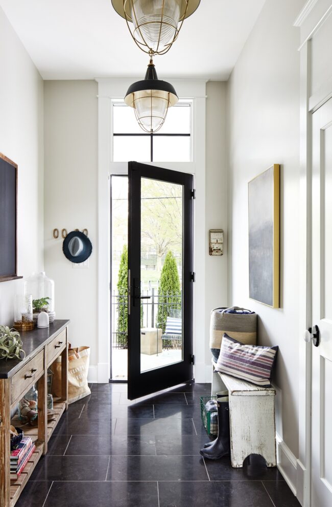 Cozy, Functional Mudroom Design