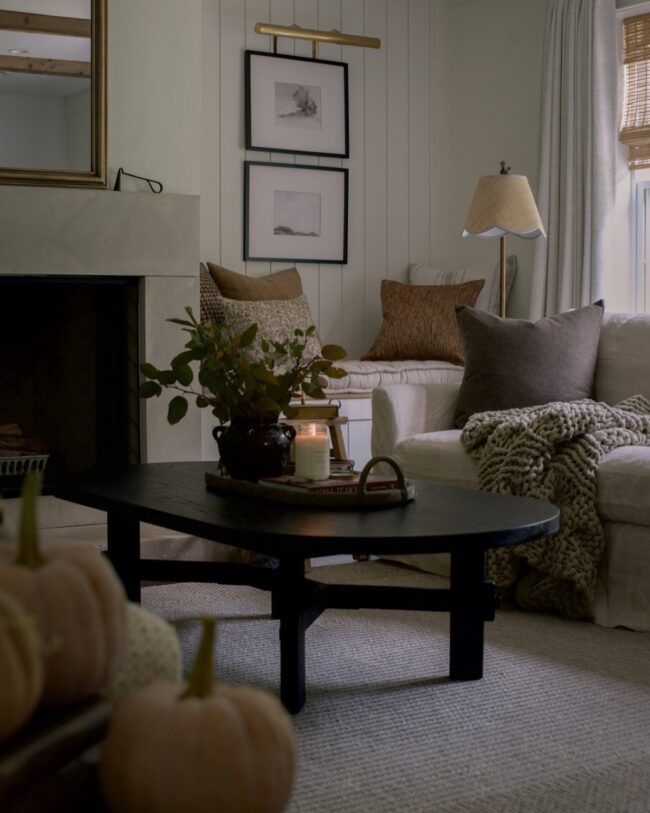 Inviting Atmosphere in Living Room Nook