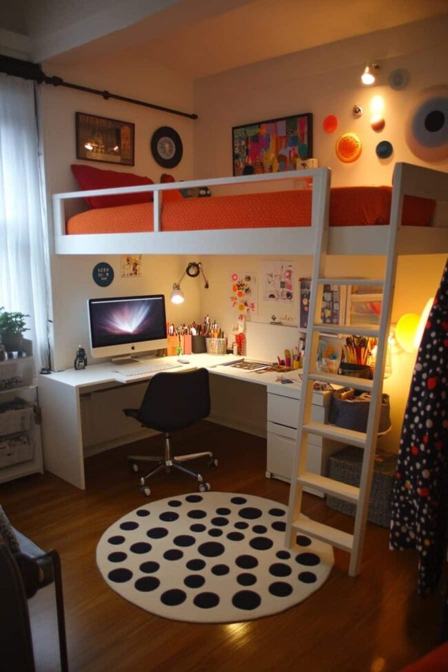 Innovative Loft Bed for Studios