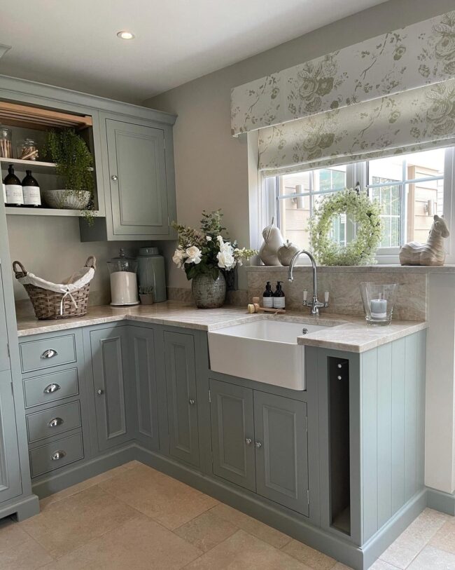 Understated Grey Cabinetry