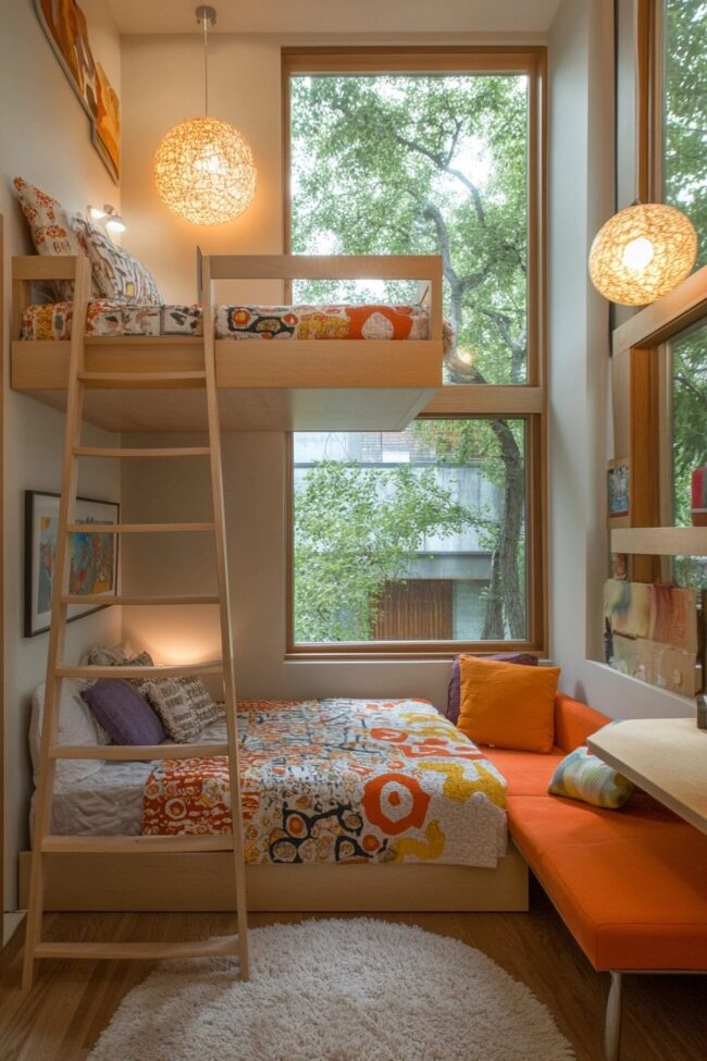 Elevated Loft Bed for Ultimate Comfort