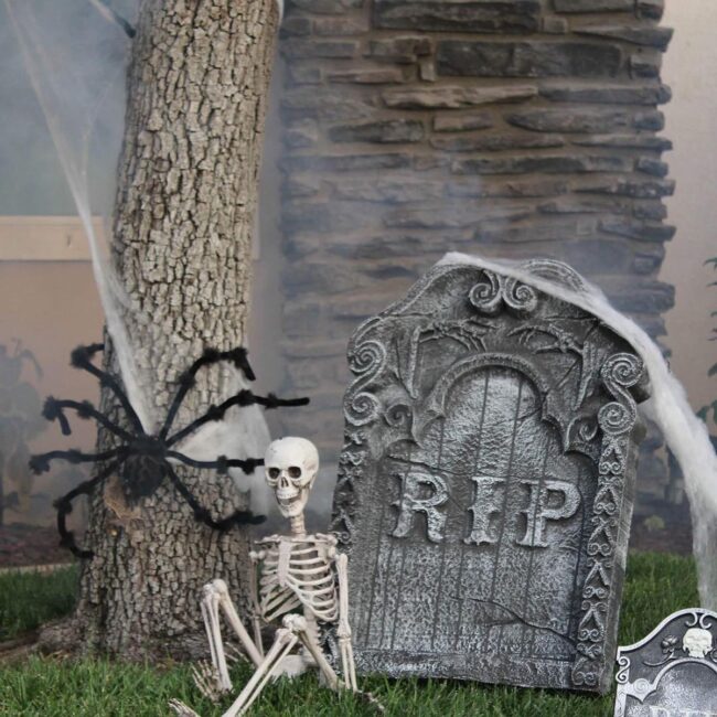 Gothic RIP Tombstone Decoration