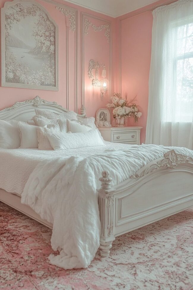 Charming Pink and White Paradise