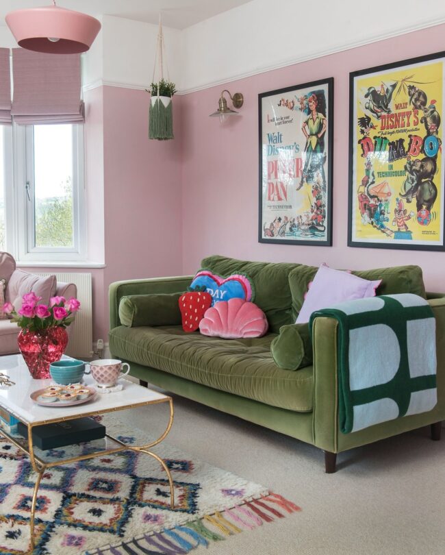 What Are the Right Shade of Pink for Your Living Room