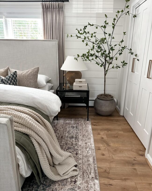 Tranquil Simplicity in a Charming Bedroom