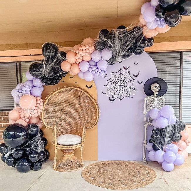 Baby Brewing Halloween Backdrop