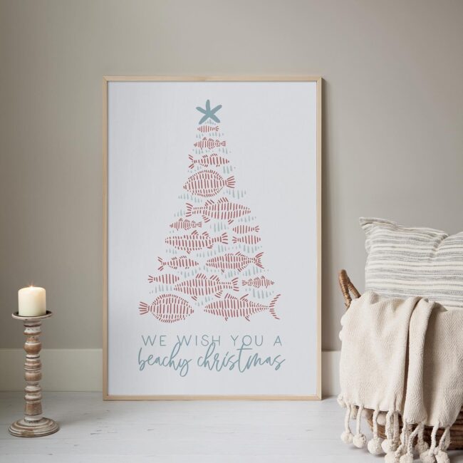 Seaside Holiday Tree Design