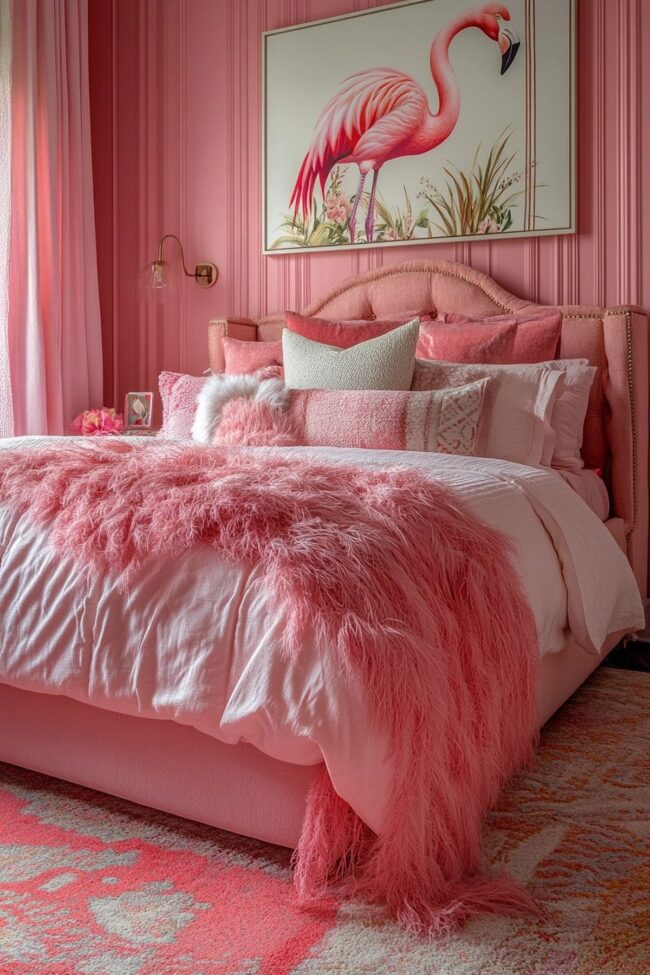 How to Style a Pink Bedroom Without Making It Look Too Childish