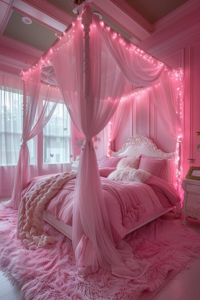 Bold Pink Dream Space for Barbie