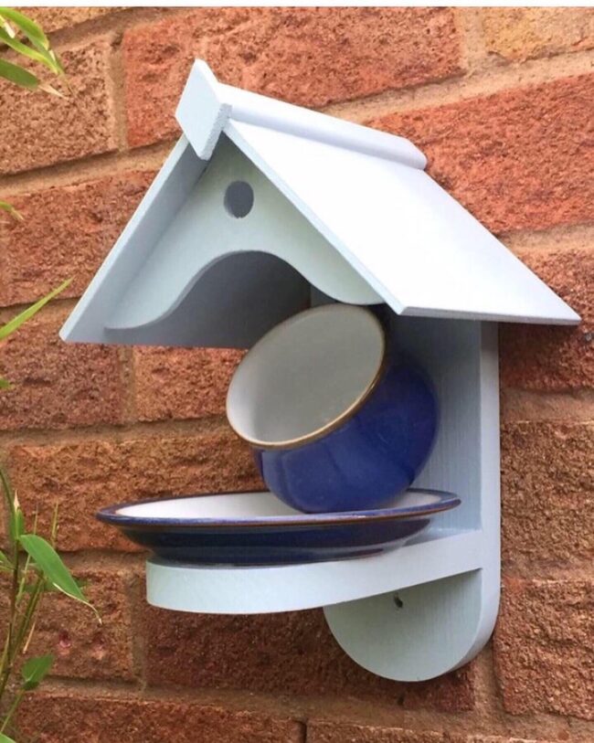 Teacup & Saucer Bird Feeder