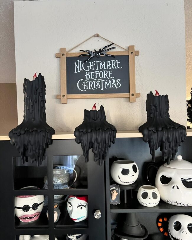 Nightmare Before Christmas Shelf Display