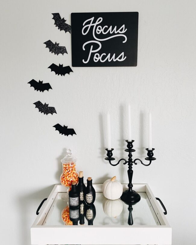 Stylish Hocus Pocus Inspired Display