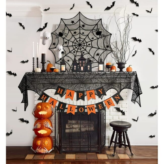 Classic Halloween Mantle Style