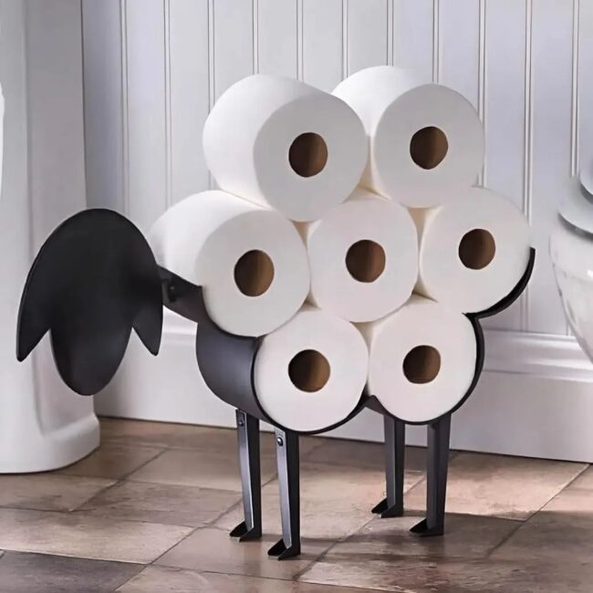 Animal-Shaped Roll Holder for Fun and Function