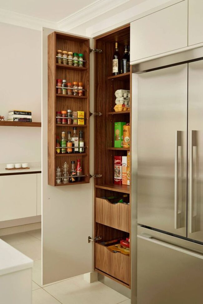 Practical Pantry with Stylish Accents