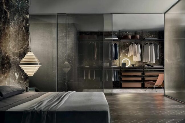 Elegant Walk-In Closet